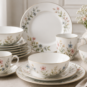 Zastawa stołowa porcelana